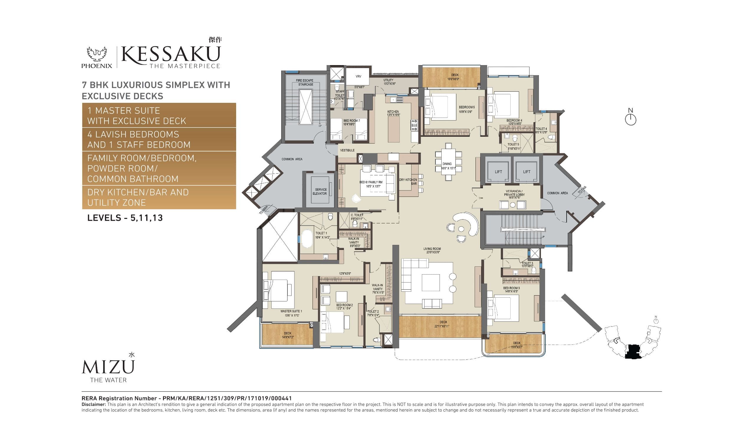 Phoenix Kessaku MIZU Floor Plans (2)
