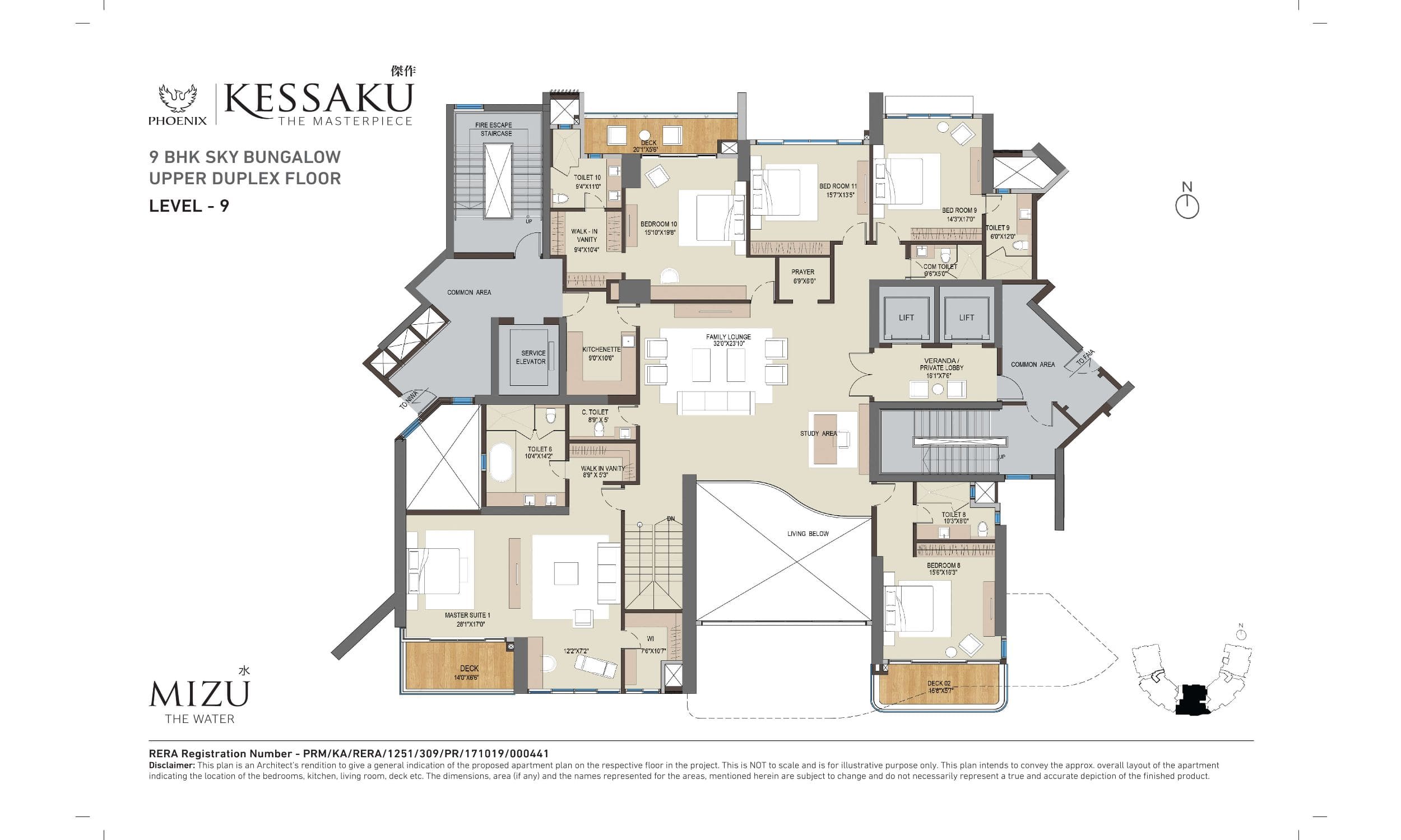 Phoenix Kessaku MIZU Floor Plans (8)